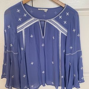 Periwinkle blouse:)